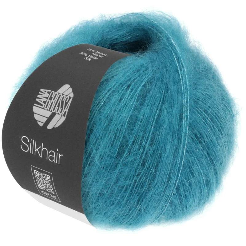 Lana Grossa Silkhair 203 Blu azzurro