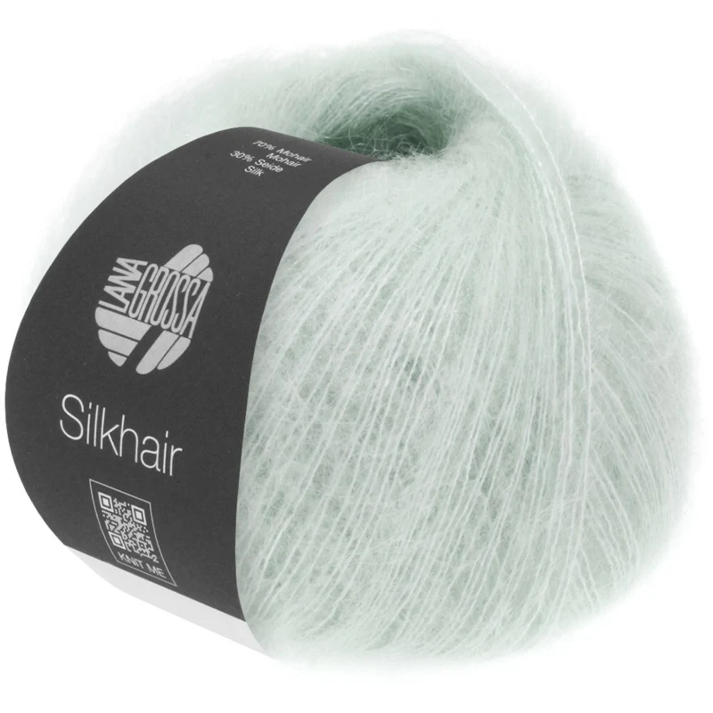 Lana Grossa Silkhair 041 Grigio argento