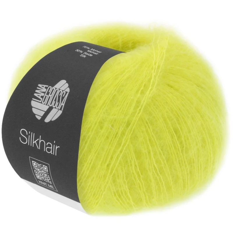 Lana Grossa Silkhair 185 Giallo verdastro