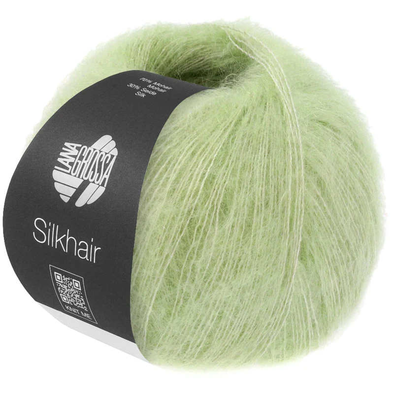 Lana Grossa Silkhair 211 Verde pallido