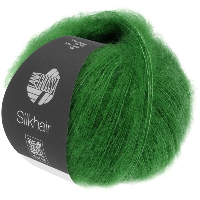 Lana Grossa Silkhair 210 Verde bottiglia