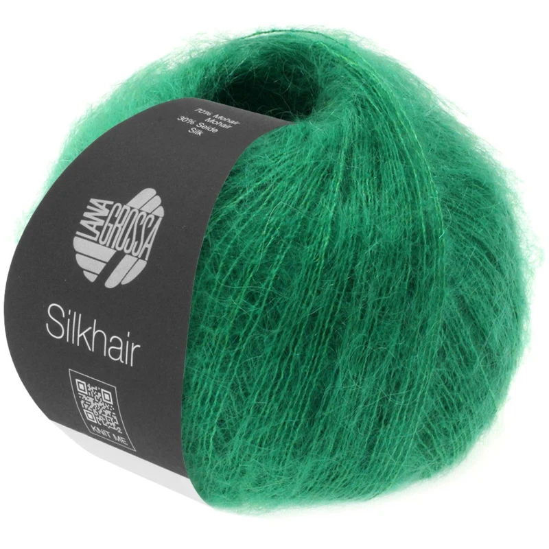 Lana Grossa Silkhair 156 Verde smeraldo