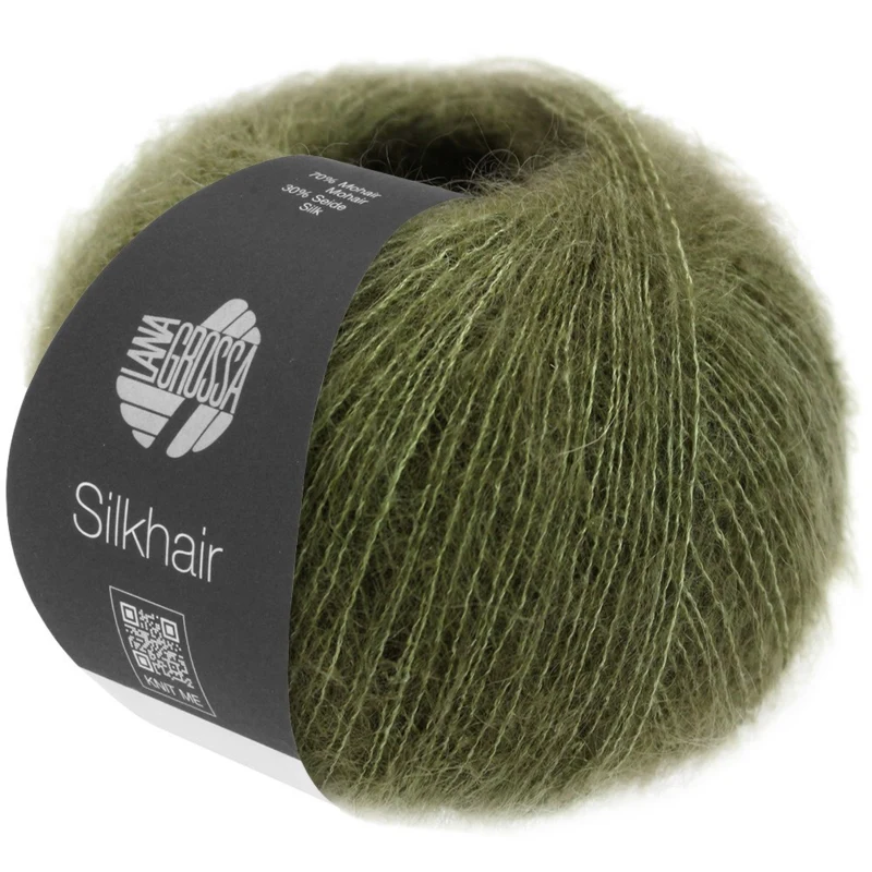 Lana Grossa Silkhair 178 Verde loden