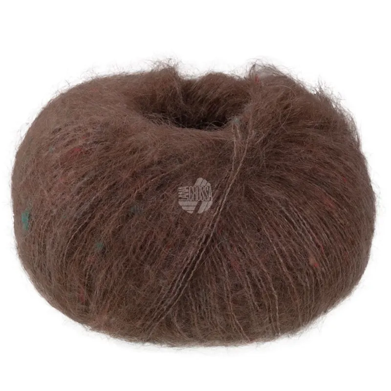 Lana Grossa Natural Superkid Tweed 637 Torrone