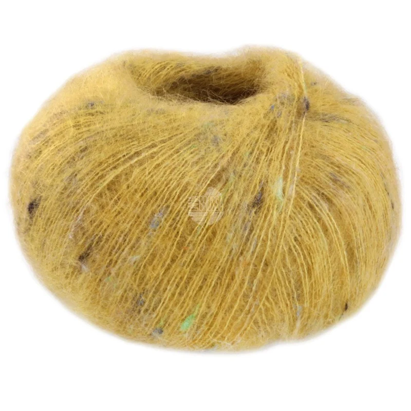 Lana Grossa Natural Superkid Tweed 625 Giallo