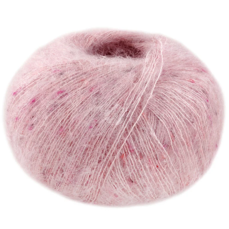 Lana Grossa Natural Superkid Tweed 629 Rosé
