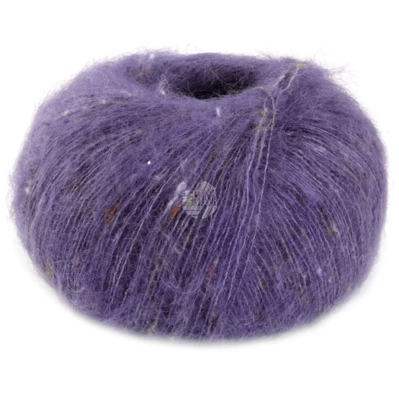 Lana Grossa Natural Superkid Tweed 630 Viola