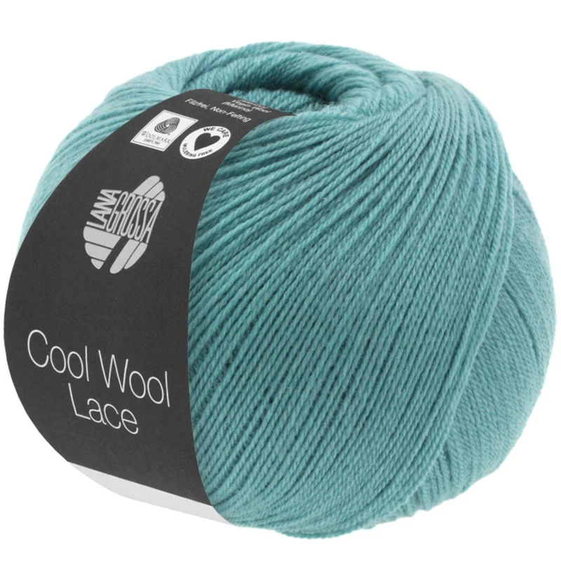 Lana Grossa Cool Wool Lace 05 Turchese menta
