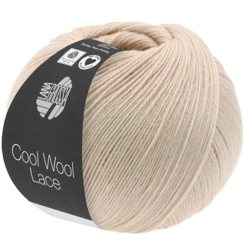 Lana Grossa Cool Wool Lace 13 Beige chiaro