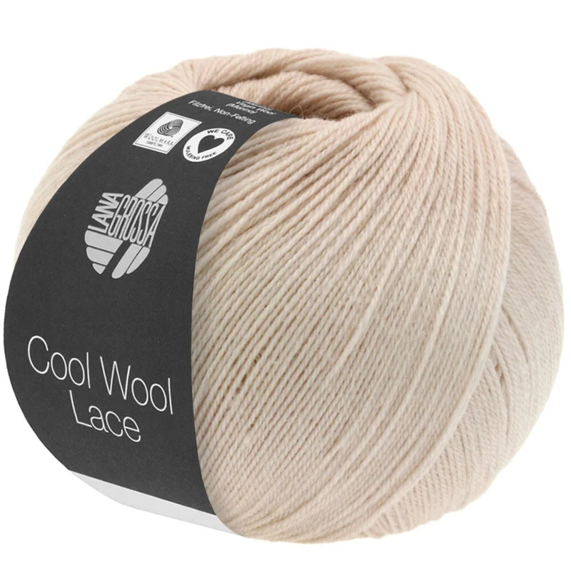Lana Grossa Cool Wool Lace 56 Beige perla
