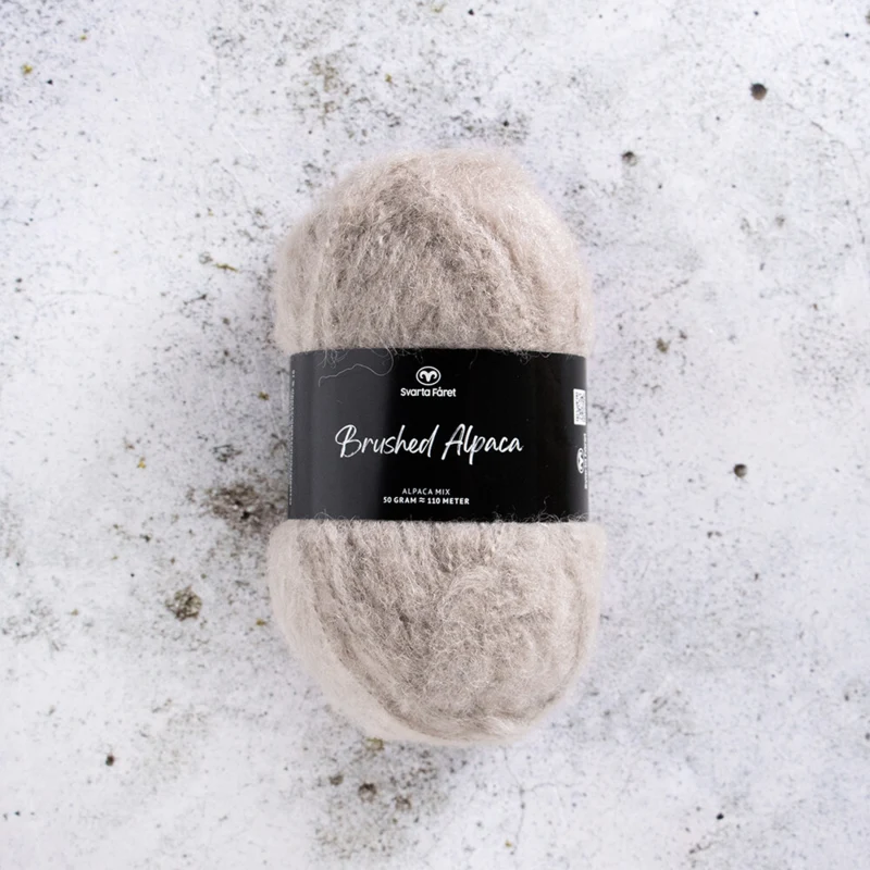 Svarta Fåret Brushed Alpaca 003 Beige ideale