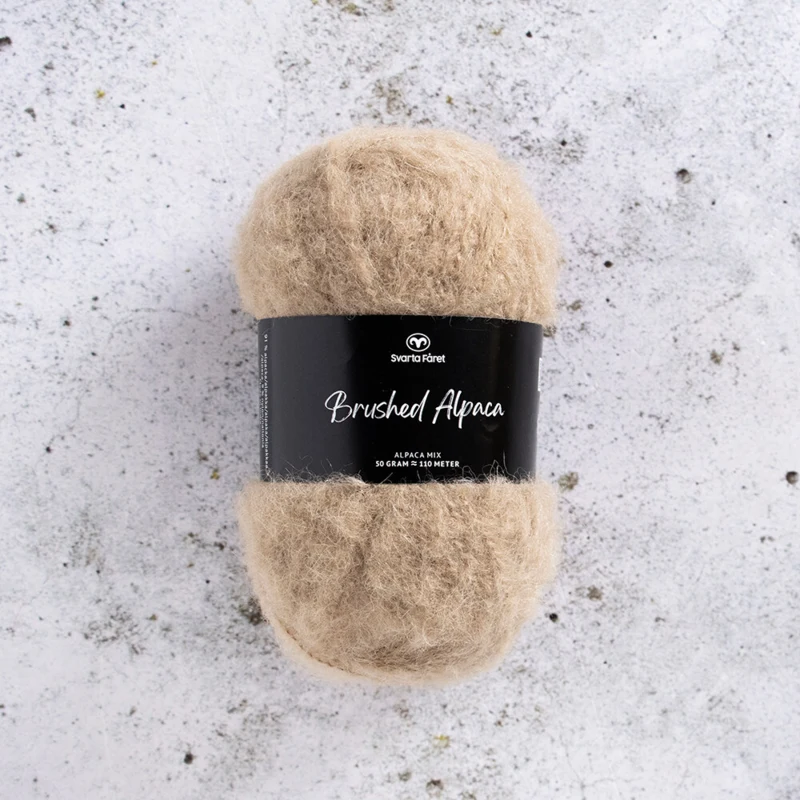 Svarta Fåret Brushed Alpaca 017 Castello di sabbia
