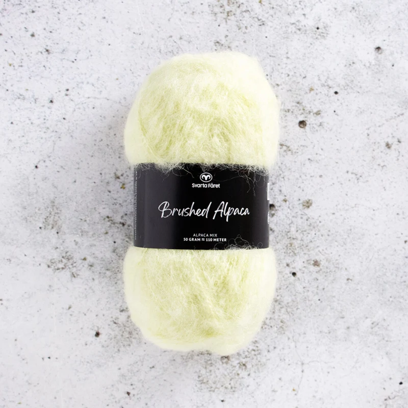 Svarta Fåret Brushed Alpaca 005 Sorbetto al limone