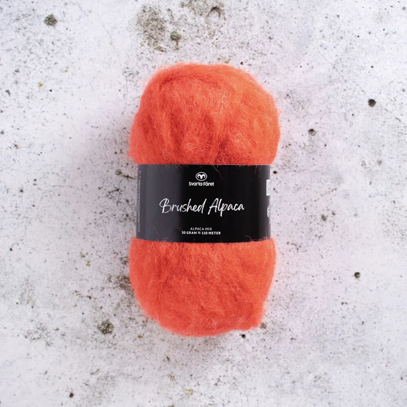 Svarta Fåret Brushed Alpaca 008 Frenesia fiammeggiante