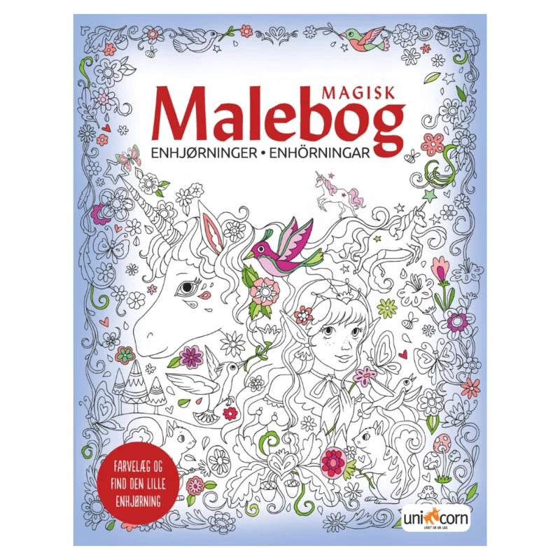 Libro da Colorare Magico Unicorni