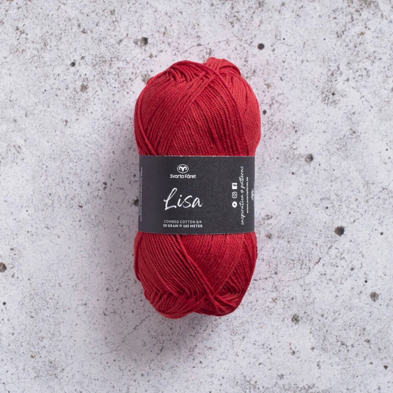 Svarta Fåret Lisa 145 Rosso natalizio