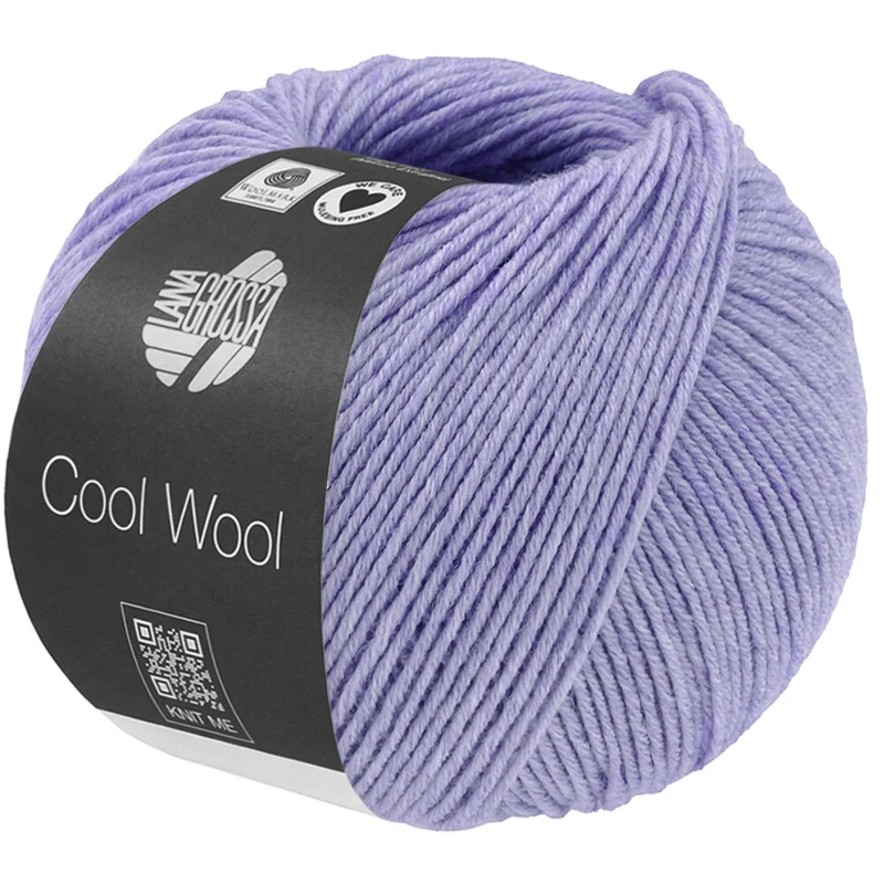 Lana Grossa Cool Wool Mélange 1498 Lilla mélange