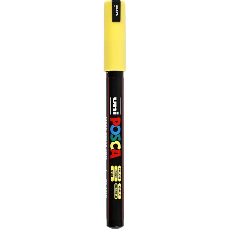 Marker Posca, 0.7 mm, 1 pz. Giallo