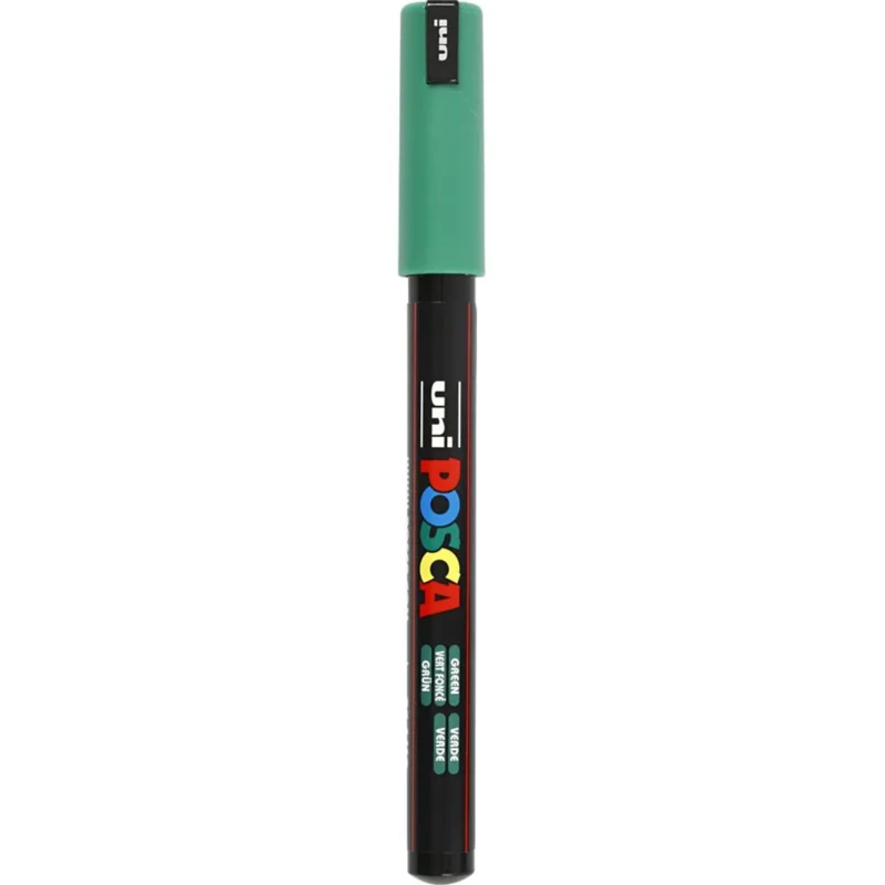 Marker Posca, 0.7 mm, 1 pz. Verde
