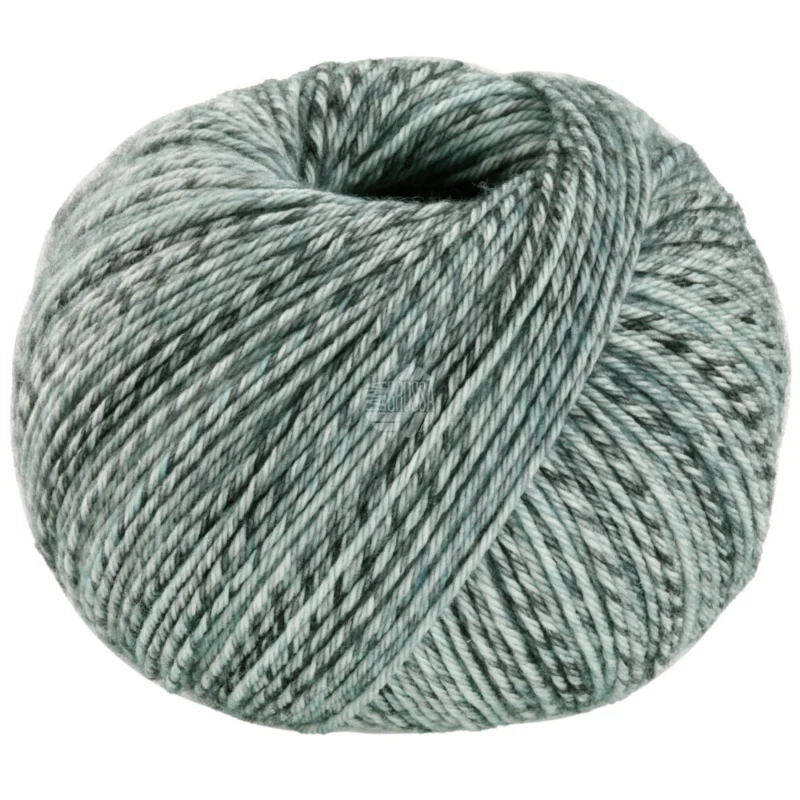 Lana Grossa Vintage Socks 1004 Grigio chiaro/grigio medio/grigio scuro melangiato