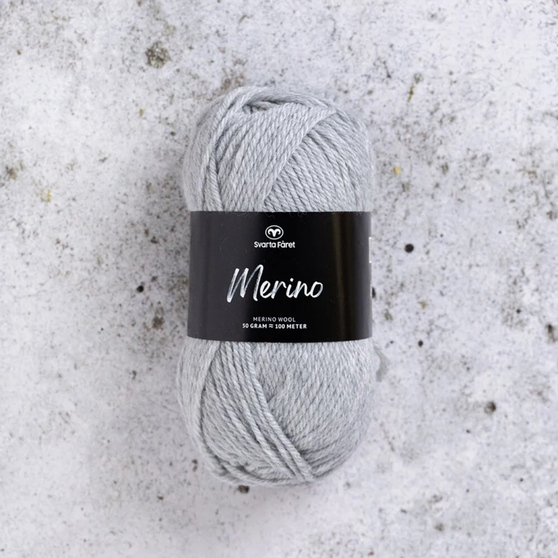 Svarta Fåret Merino 23 Grigio intatto