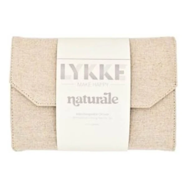 LYKKE Set di Ferri Circolari Componibili Naturale, Beige, 13 cm