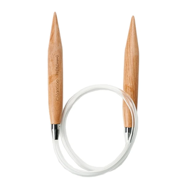 Ferri circolari ChiaoGoo Wood Patina 60 cm, 15.00 mm