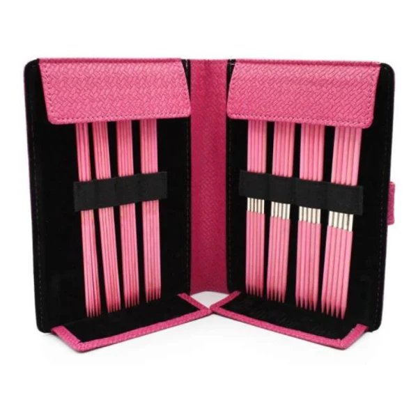 LYKKE Set di Ferri a Doppia Punta Blush, Magenta, 15 cm (2.00-3.75 mm)
