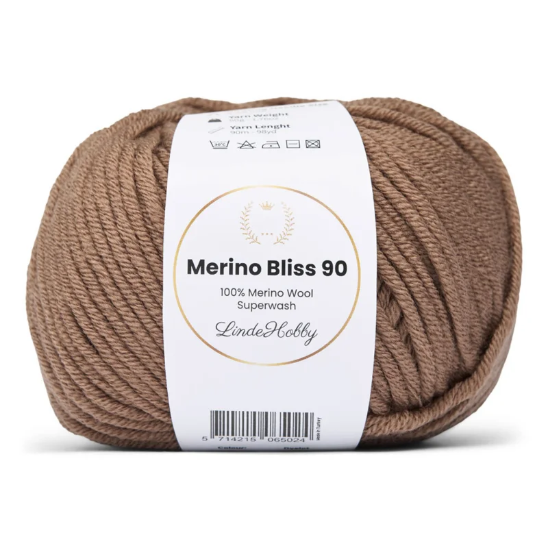 LindeHobby Merino Bliss 90 10 Moka