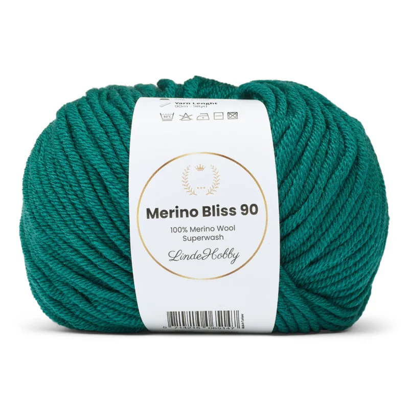 LindeHobby Merino Bliss 90 22 Verde foresta