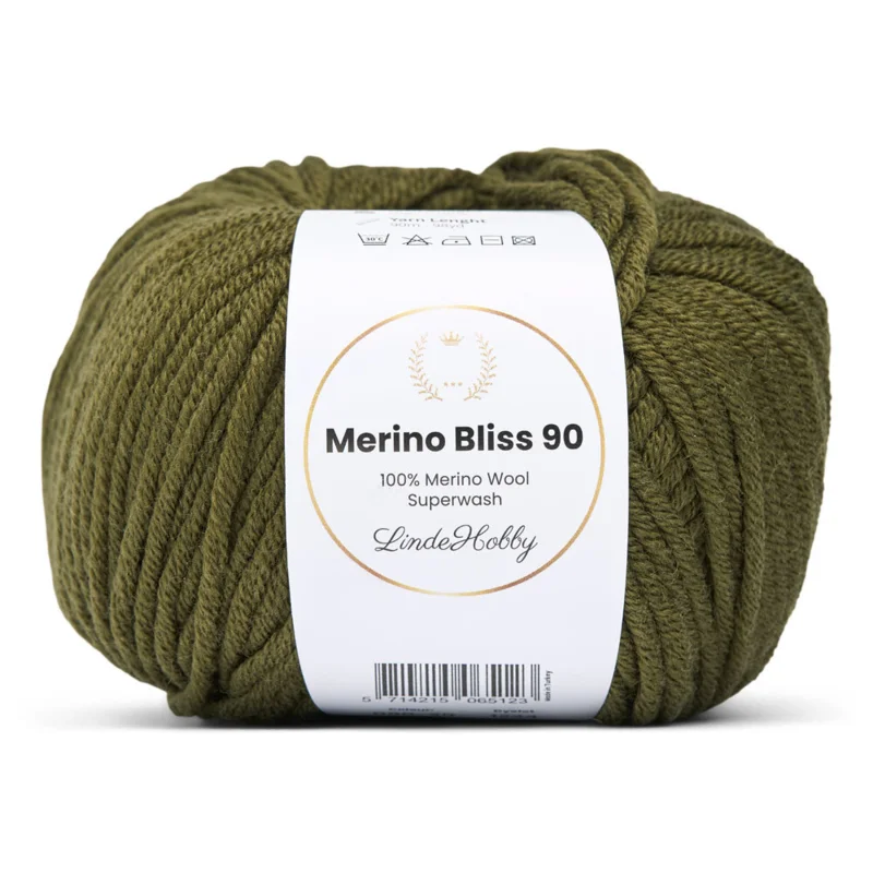 LindeHobby Merino Bliss 90 20 Verde militare