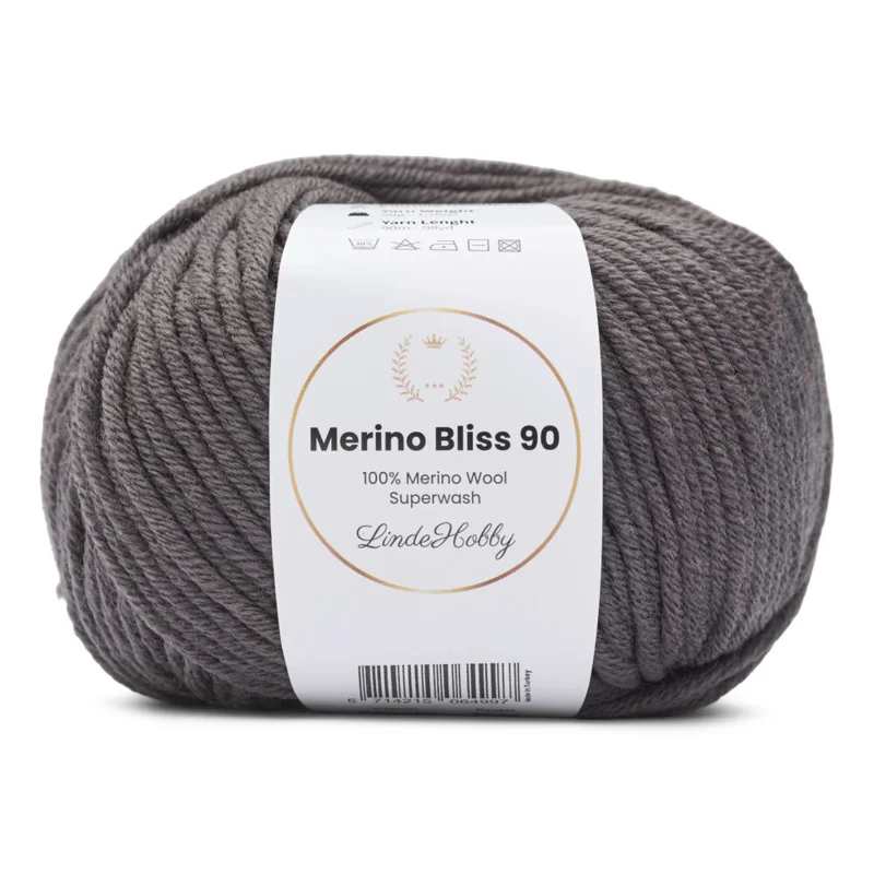 LindeHobby Merino Bliss 90 07 Antracite