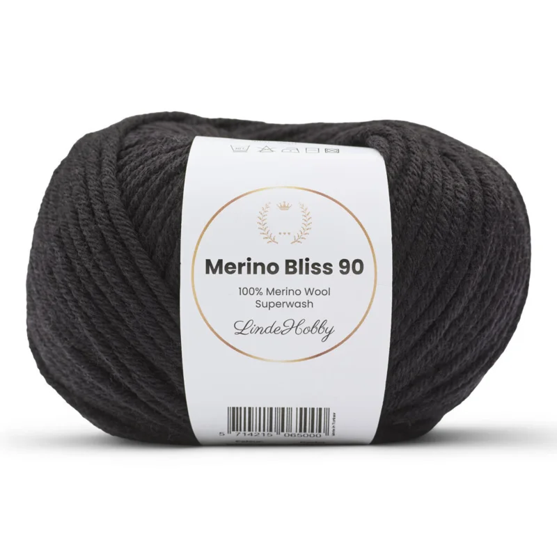 LindeHobby Merino Bliss 90 08 Marrone molto scuro