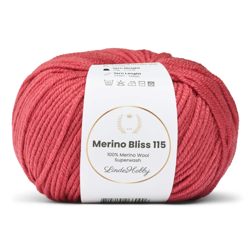 LindeHobby Merino Bliss 115 23 Ciliegia