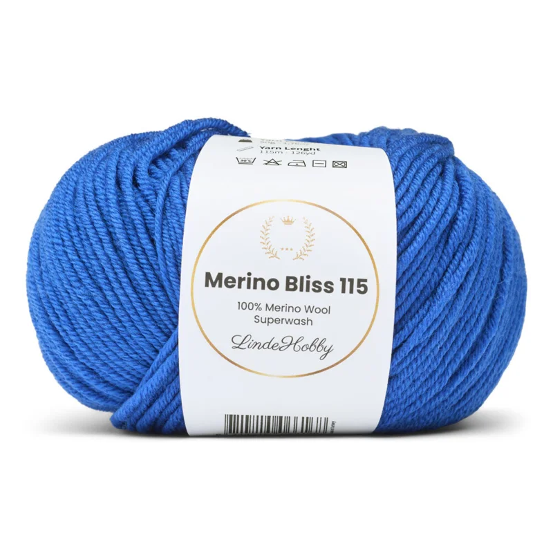 LindeHobby Merino Bliss 115 30 Blu cobalto