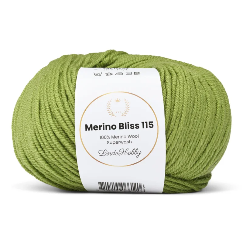 LindeHobby Merino Bliss 115 26 Verde primavera