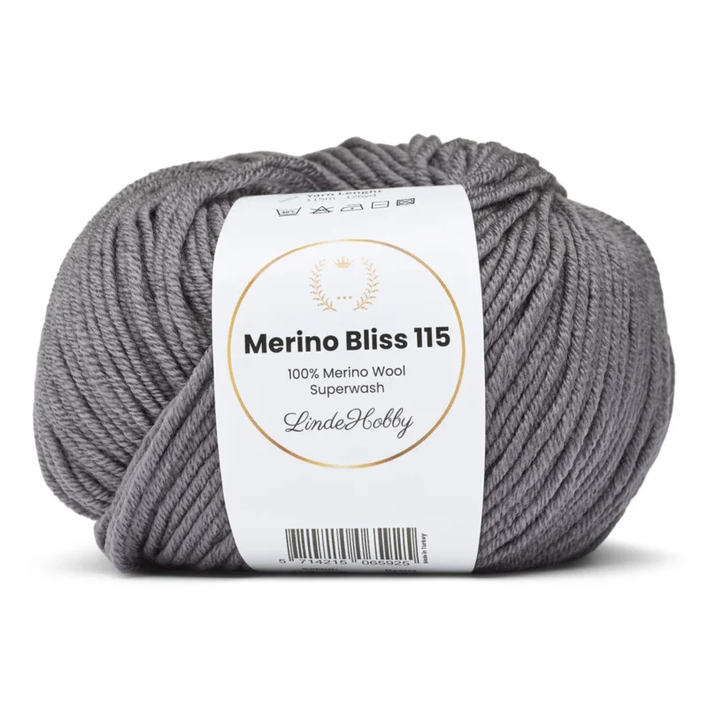 LindeHobby Merino Bliss 115 06 Grigio