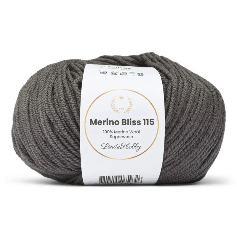 LindeHobby Merino Bliss 115 07 Grigio blu scuro