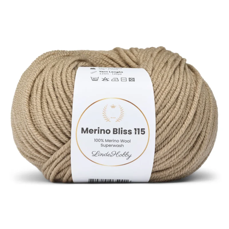 LindeHobby Merino Bliss 115 04 Marrone