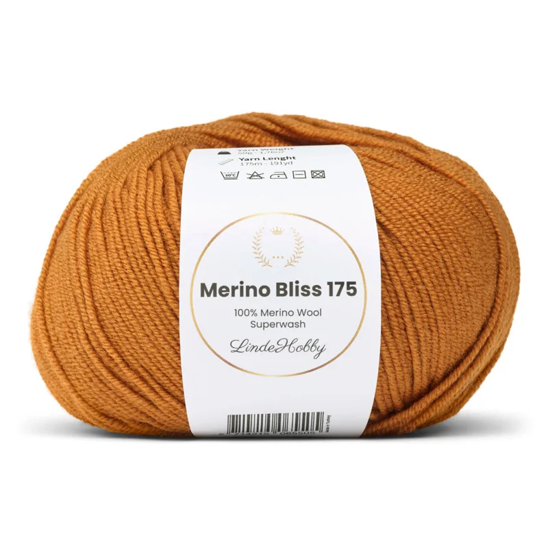 LindeHobby Merino Bliss 175 15 Ocra