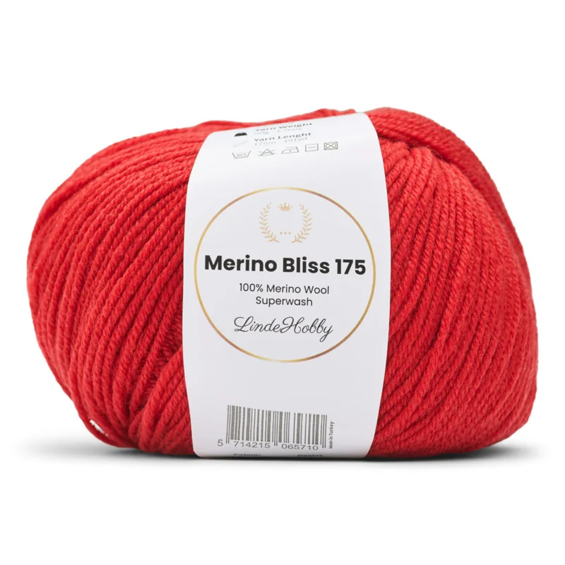Hobby Merino Bliss 175 36 Rosso ciliegia