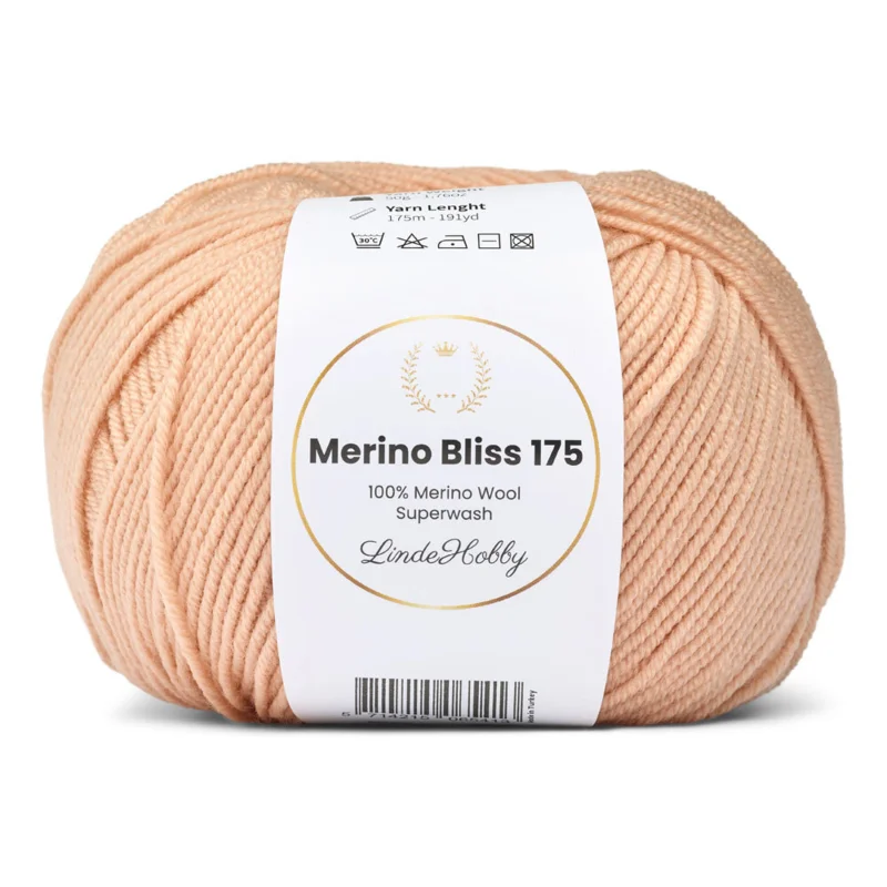 LindeHobby Merino Bliss 175 06 Crema di albicocca