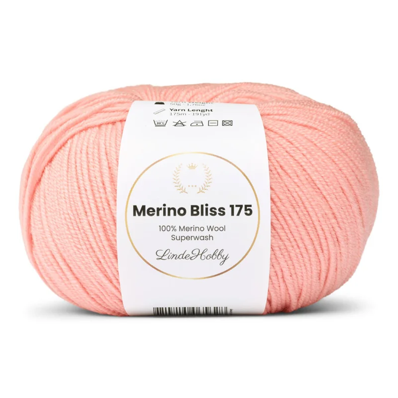 LindeHobby Merino Bliss 175 27 Rosa soffice