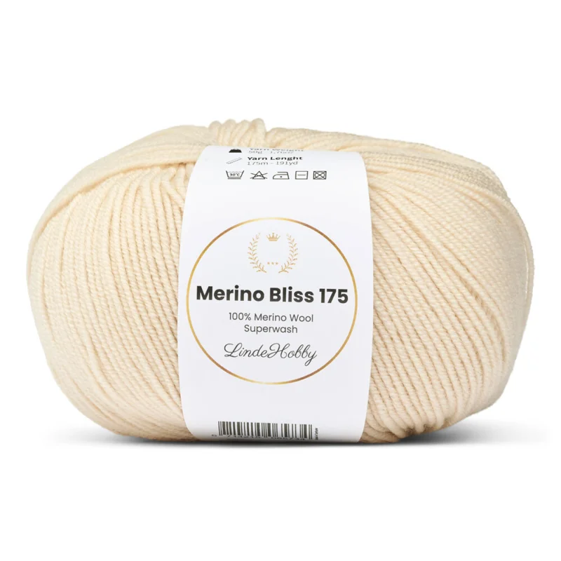 LindeHobby Merino Bliss 175 38 Crema calda