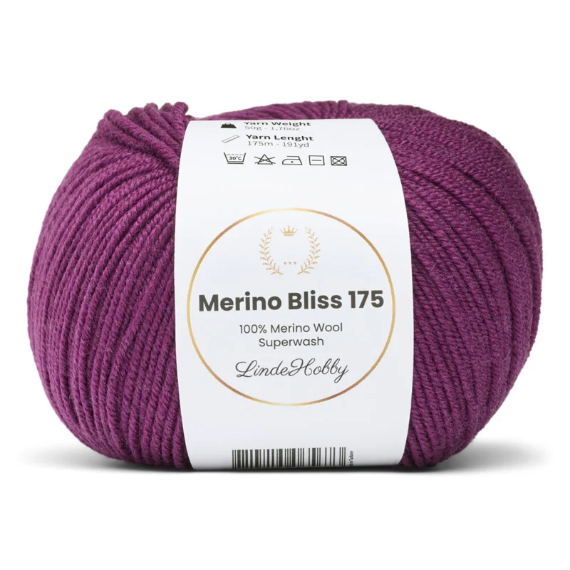 LindeHobby Merino Bliss 175 32 Prugna