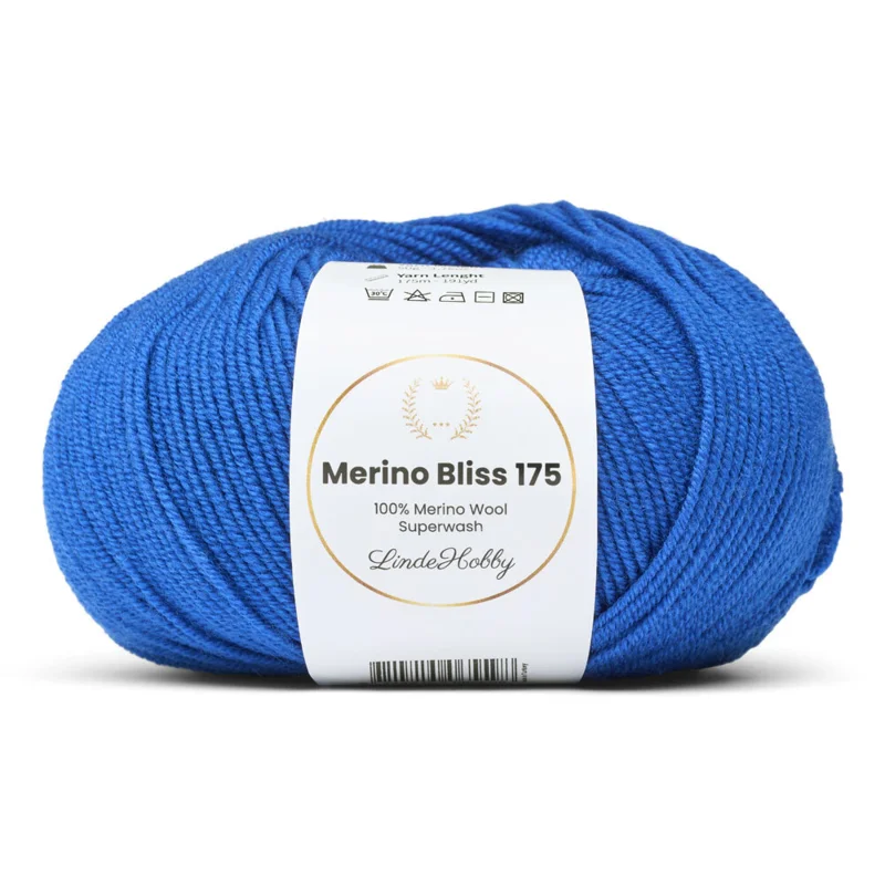 LindeHobby Merino Bliss 175 24 Blu cobalto