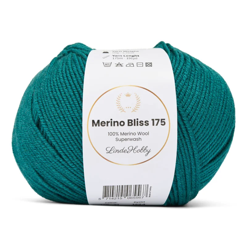 LindeHobby Merino Bliss 175 21 Verde laguna