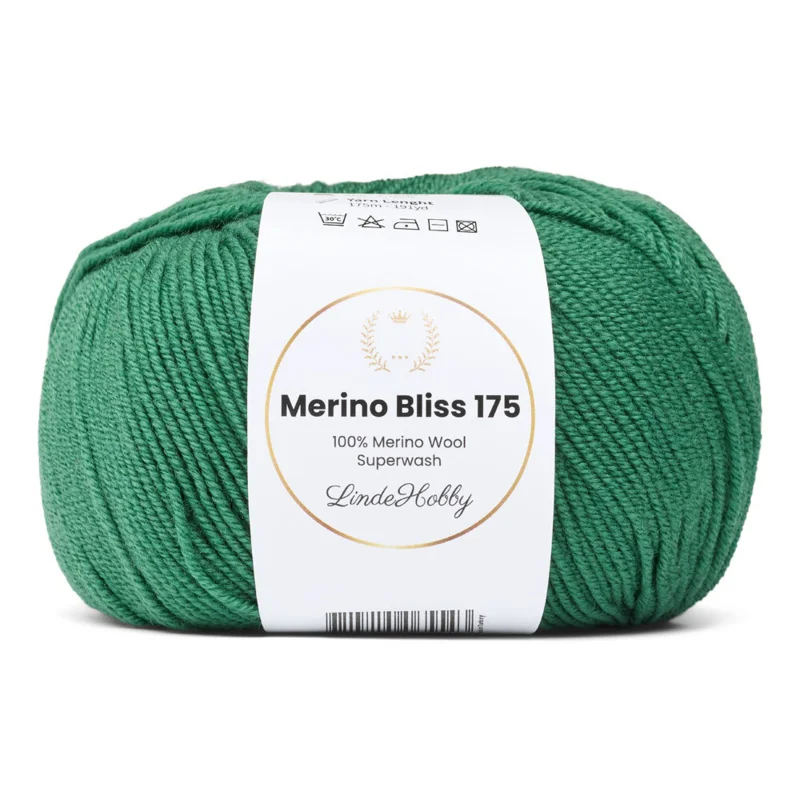 LindeHobby Merino Bliss 175 19 Verde giungla