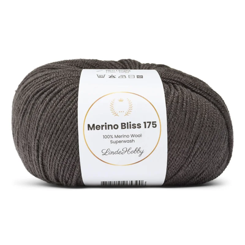 LindeHobby Merino Bliss 175 04 Grigio scuro