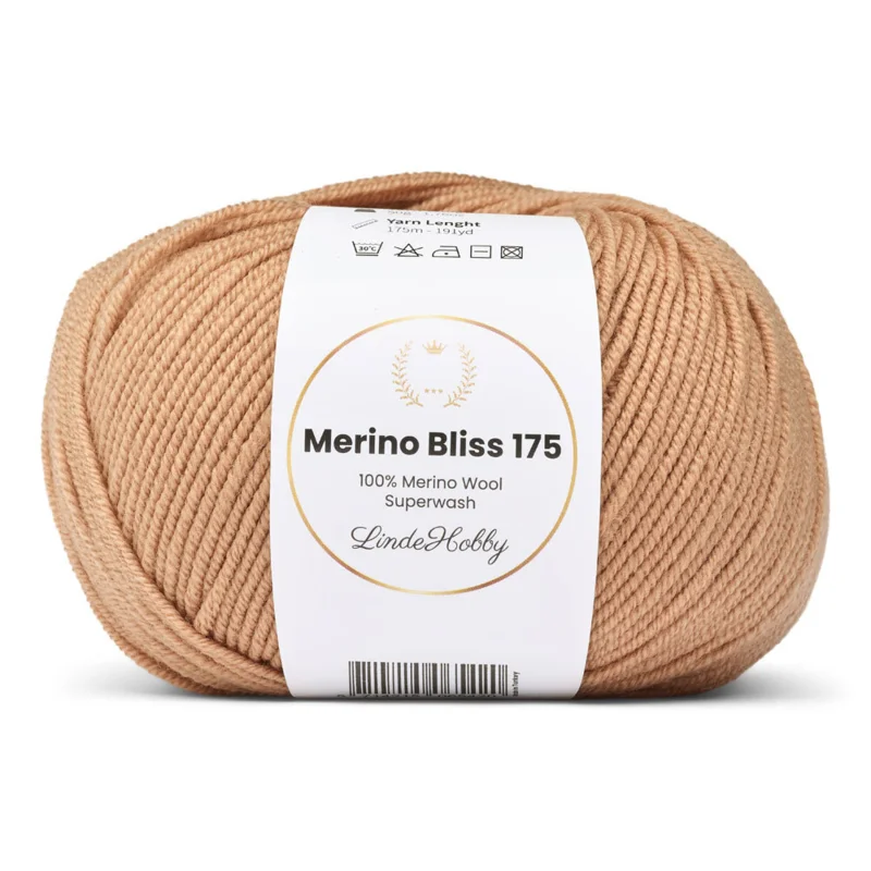 LindeHobby Merino Bliss 175 07 Nocciola